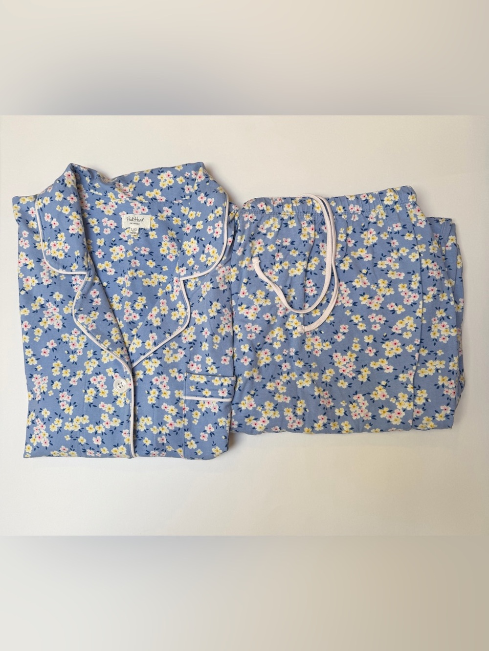 Anthropologie Bed Head Cotton Pajamas Size Large NWOT